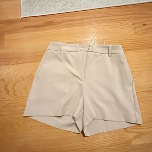 Women's Cream Shorts